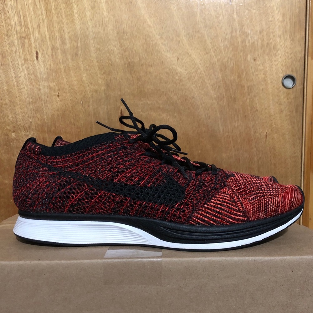 Nike flyknit racer “ fire rooster “ 10.5 men’s